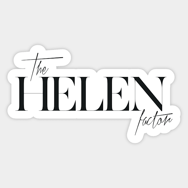 The Helen Factor Sticker by TheXFactor